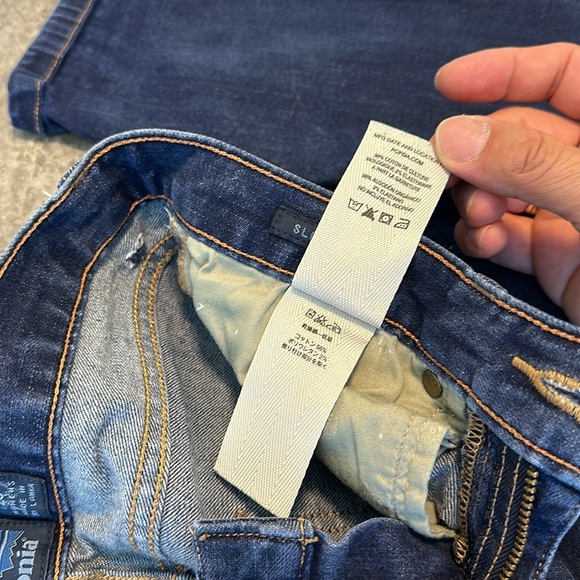 Patagonia Organic Cotton Slim Fit Denim Blue Jeans - Picture 6 of 8